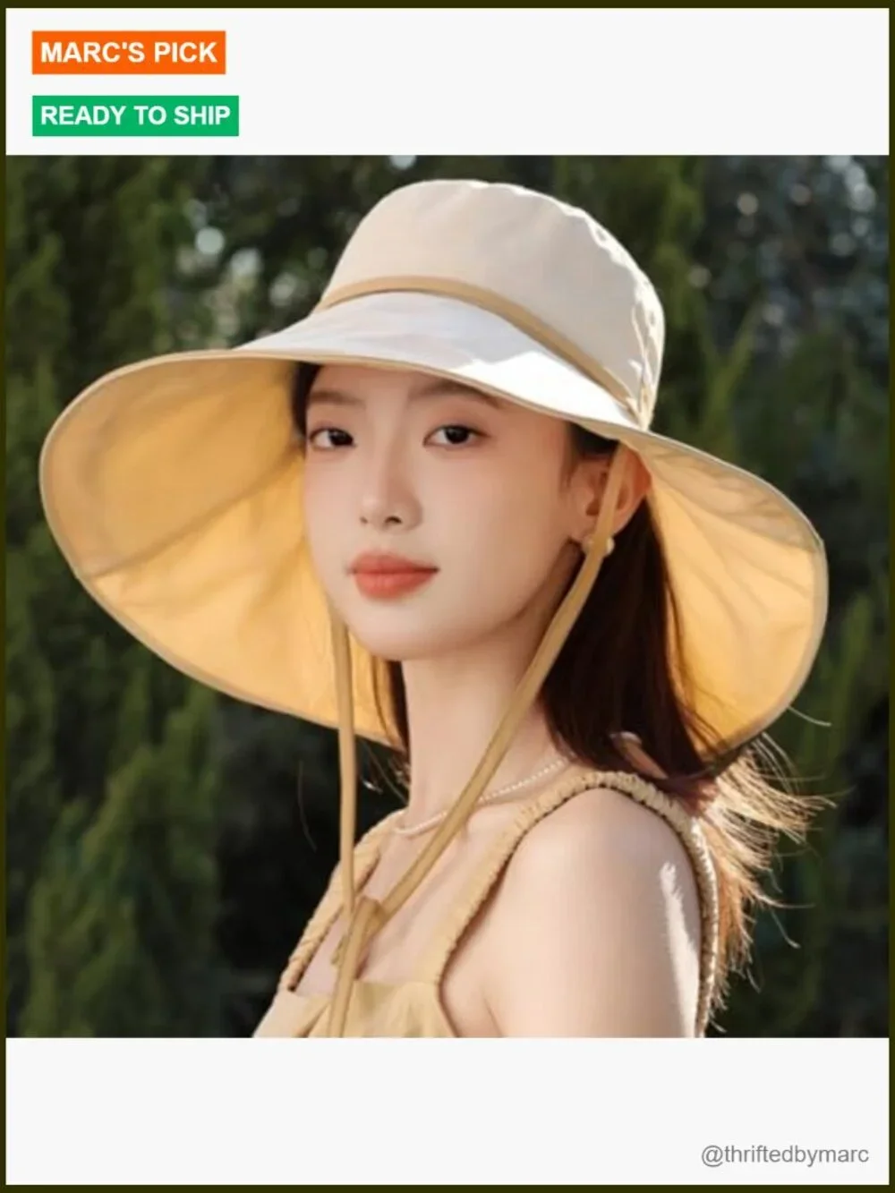 Wide Brim Foldable Sun Hat UV Protection Travel Beach Garden
